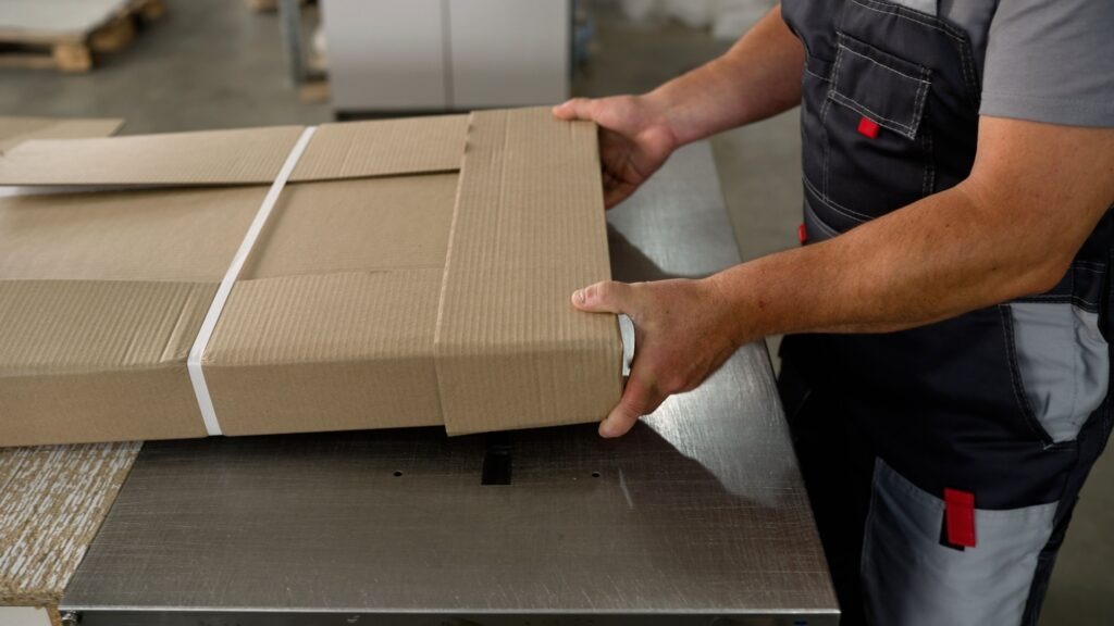 Automatyczny system formowania i zaklejania kartonów pracujący z maksymalną wydajnością po przeprowadzonym przeglądzie okresowym